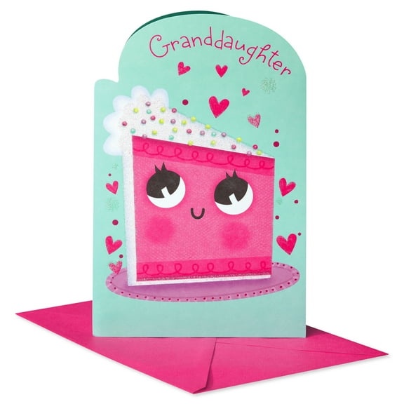 American Greetings Birthday Card for Granddaughter (Sticker Fun & Sparkle)