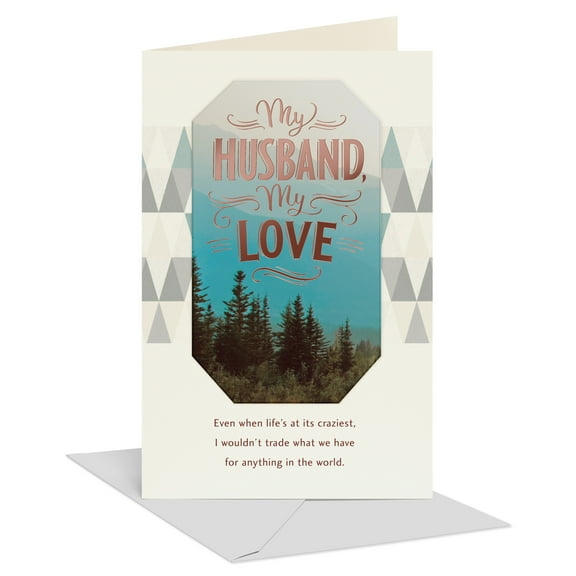 American Greetings Romantic Birthday Card for Husband (My Husband, My Love)