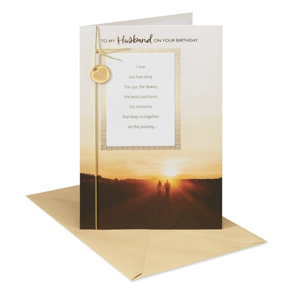 American Greetings Birthday Card for Husband (Our Love Story)