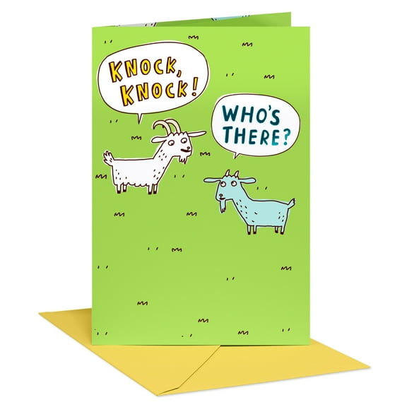American Greetings Birthday Card for Kids (Knock-Knock)