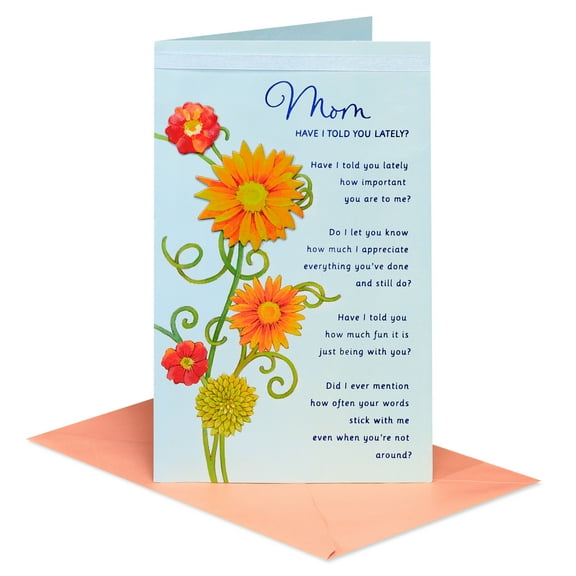 American Greetings Birthday Card for Mother (Bright Botanicals)