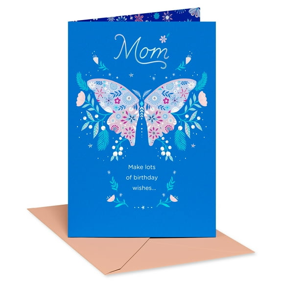 American Greetings Birthday Card for Mom (Butterfly Wishes)