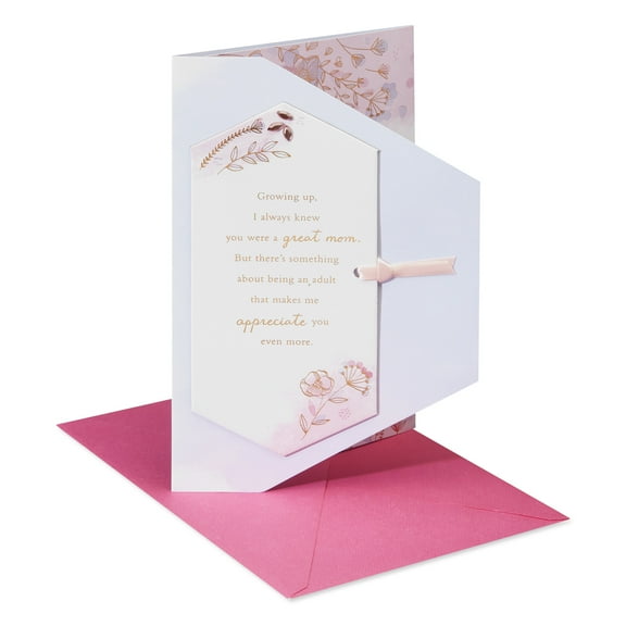American Greetings Birthday Card for Mom (Elegant Appreciation)