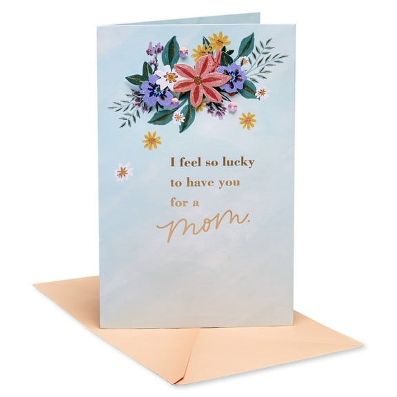 American Greetings Birthday Card for Mom (Grateful & Lucky)