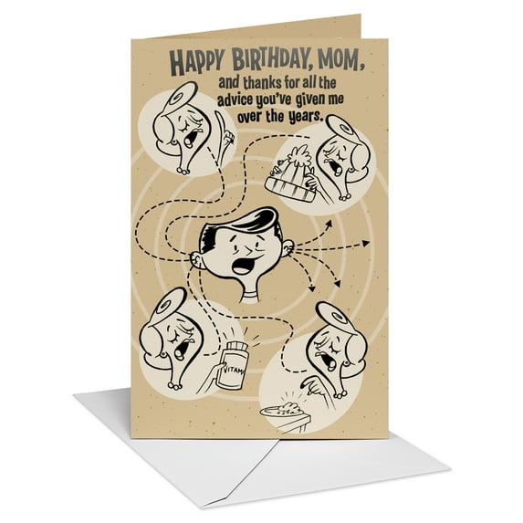 American Greetings Birthday Card for Mom (Mom's Advice)
