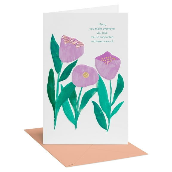American Greetings Birthday Card for Mom (Stemmed Flowers)