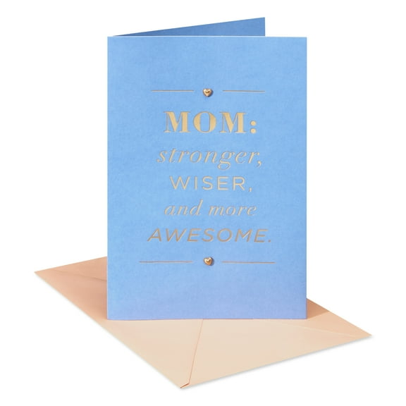 American Greetings Birthday Card for Mom (Stronger, Wiser, More Awesome)