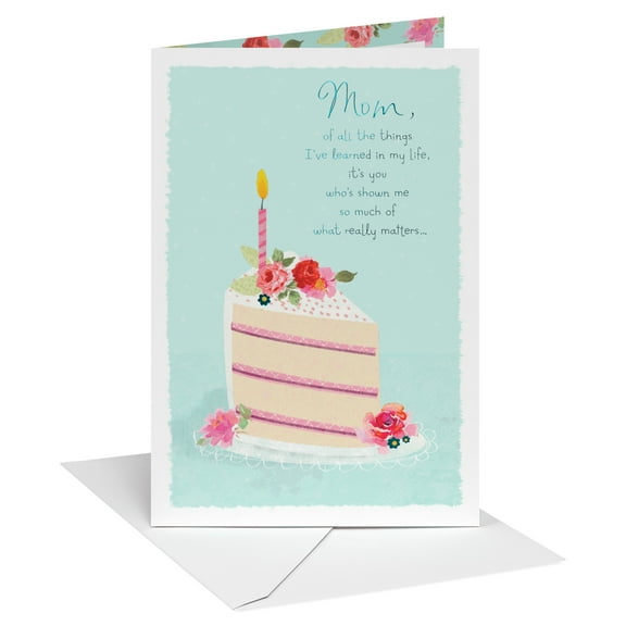 American Greetings Birthday Card for Mother (Listen and Love)