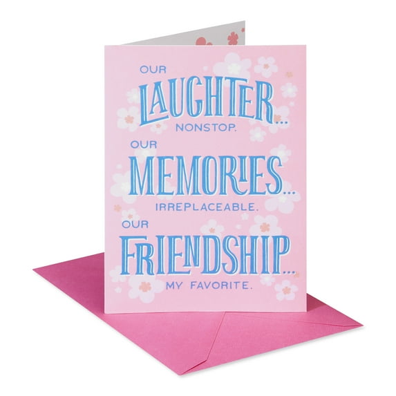 American Greetings Birthday Card for Sister (Fun Lettering Design)