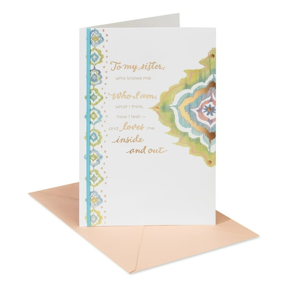 American Greetings Birthday Card for Sister (Makes a Difference)
