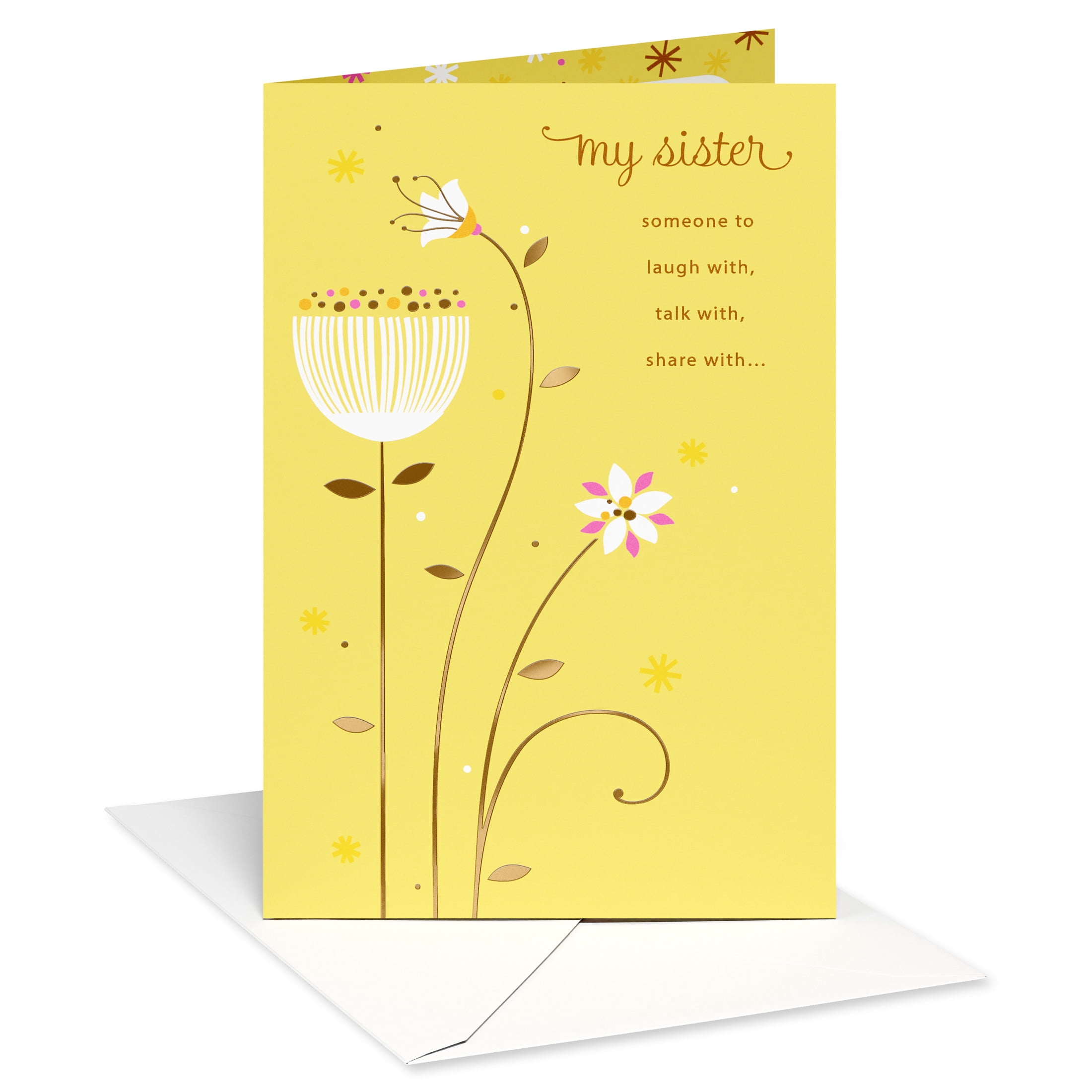 American Greetings Birthday Card for Sister (Someone to Care For)