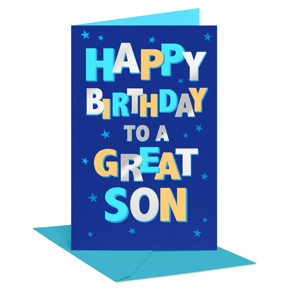 American Greetings Birthday Card for Son (Great Son)