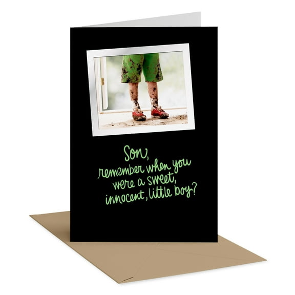 American Greetings Funny Birthday Card for Son (Sweet Memories)