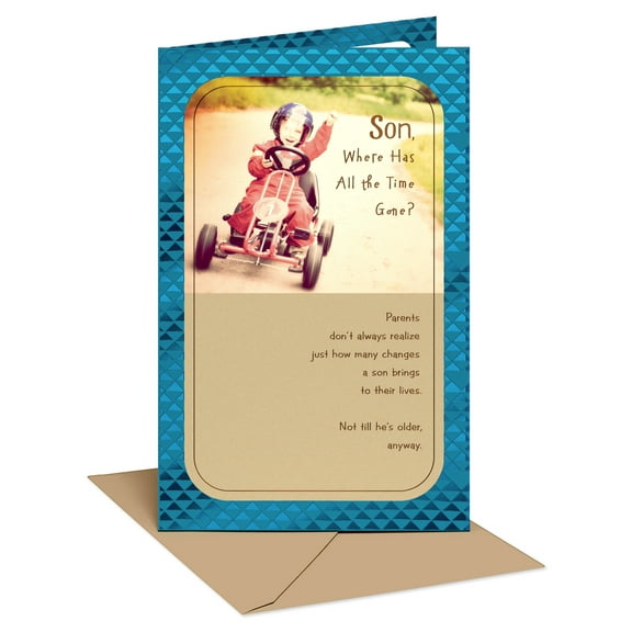 American Greetings Birthday Card for Son (Time Flies)