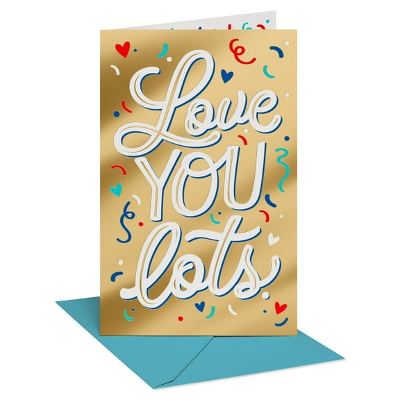 American Greetings Romantic Birthday Card for Spouse (Love You Lots)