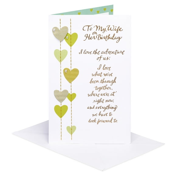 American Greetings Birthday Card for Wife (Adventure of Us)