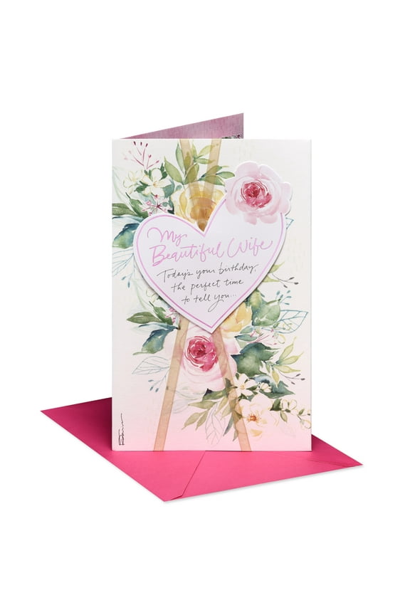 Birthday Card for Wife (Amazing Life)