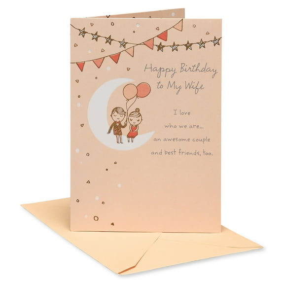American Greetings Birthday Card for Wife (Best Friends)