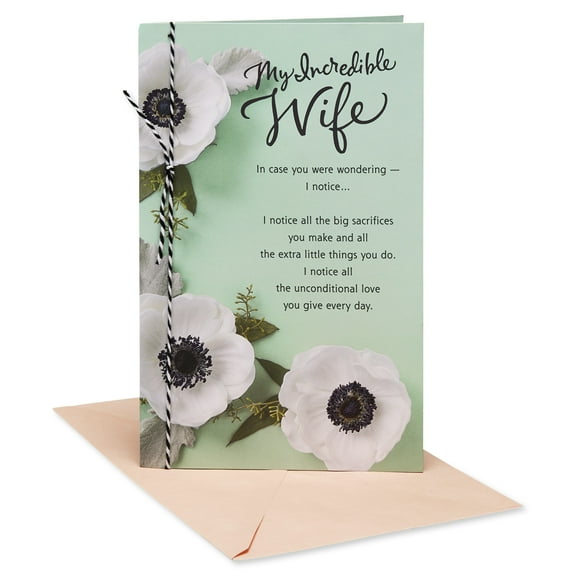 American Greetings Birthday Card for Wife (Incredible Love)