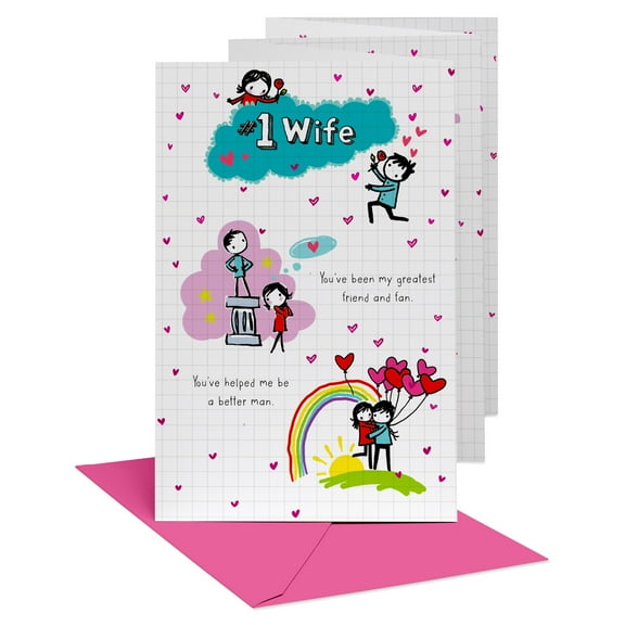 American Greetings Birthday Card for Wife (Playful Love)