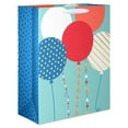 thumbnail image 1 of American Greetings Birthday Extra Large Gift Bag, Balloons On Teal (12.5" x 15.5" x 5.75") 1-Count, 1 of 4