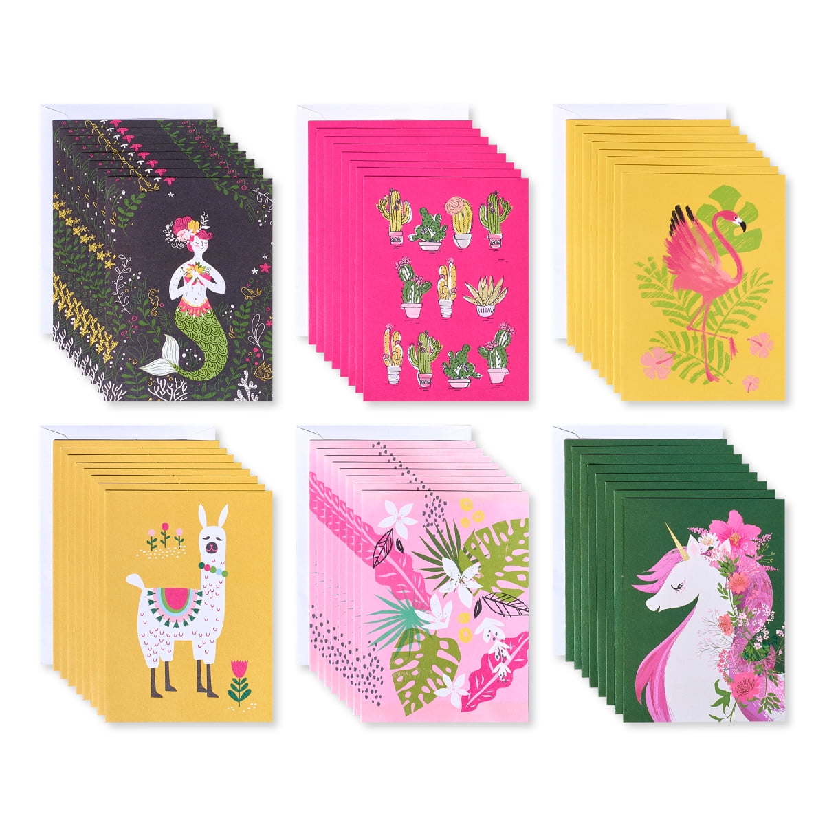 American Greetings Blank Cards with Envelopes 48-Count - Walmart.com