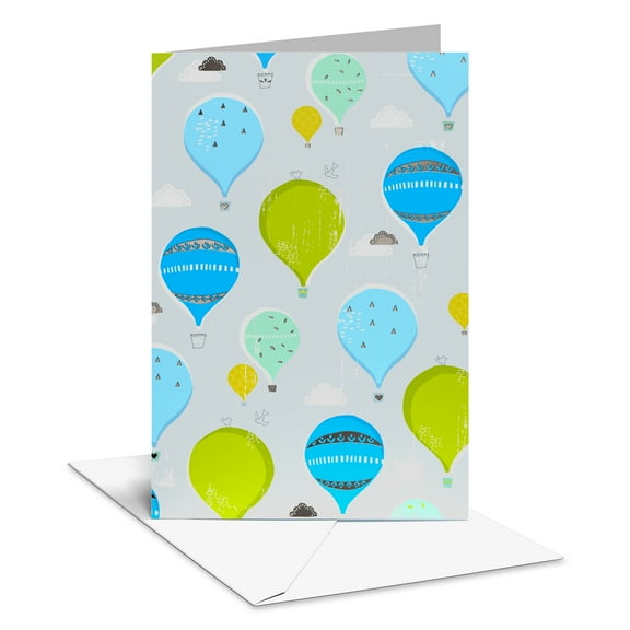 American Greetings Blank Thinking of You Card for Friend (Vibrant Balloons)