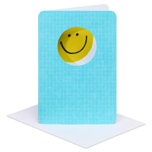American Greetings Blank Thinking of You Card with Smiling Face (Hello Sunshine)