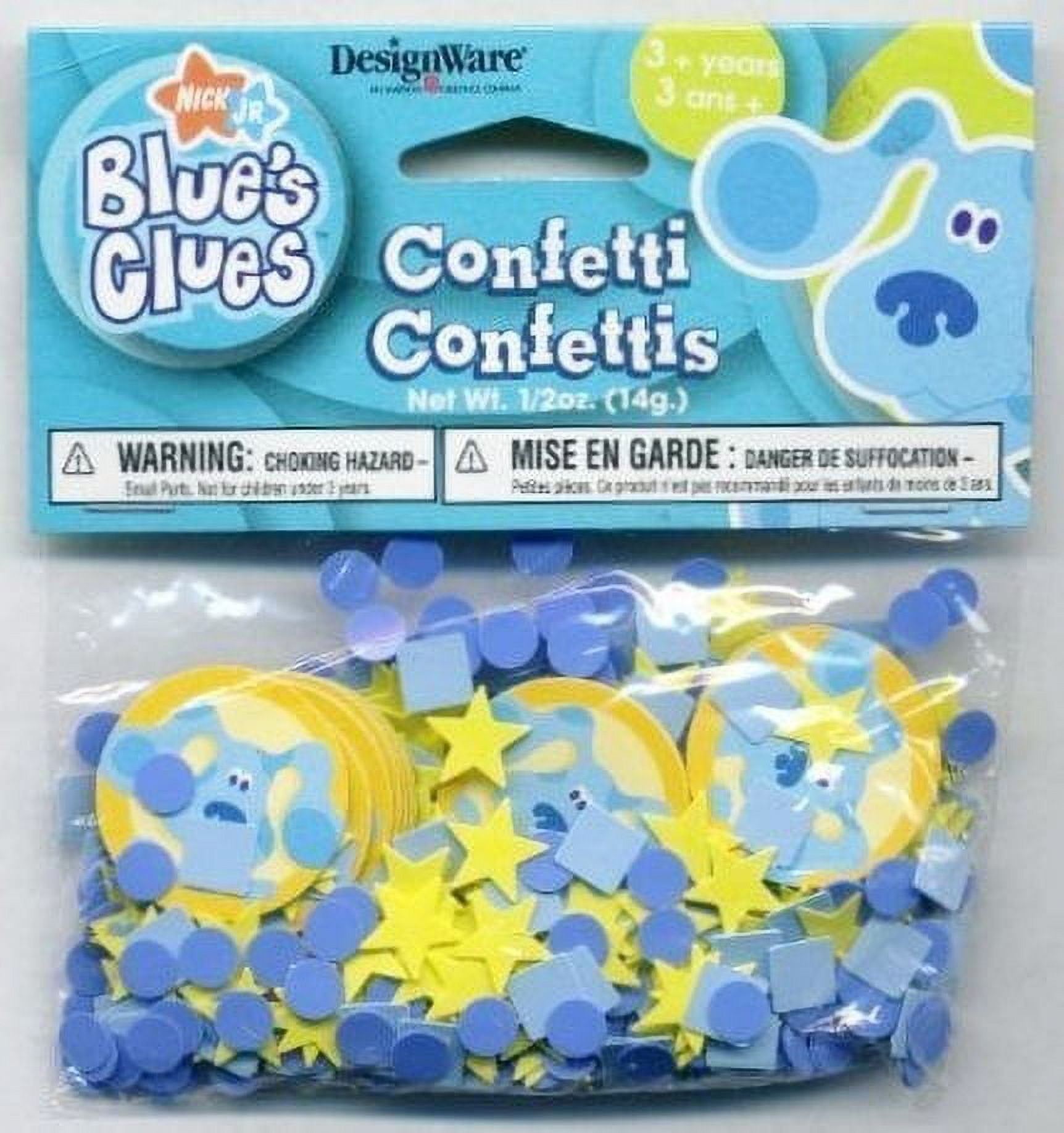 American Greetings Blue's Clues Confetti, Color: Blue, Perfect for Birthday Bash