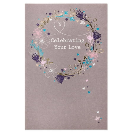 American Greetings Celebrating Anniversary Card for Couple with Glitter