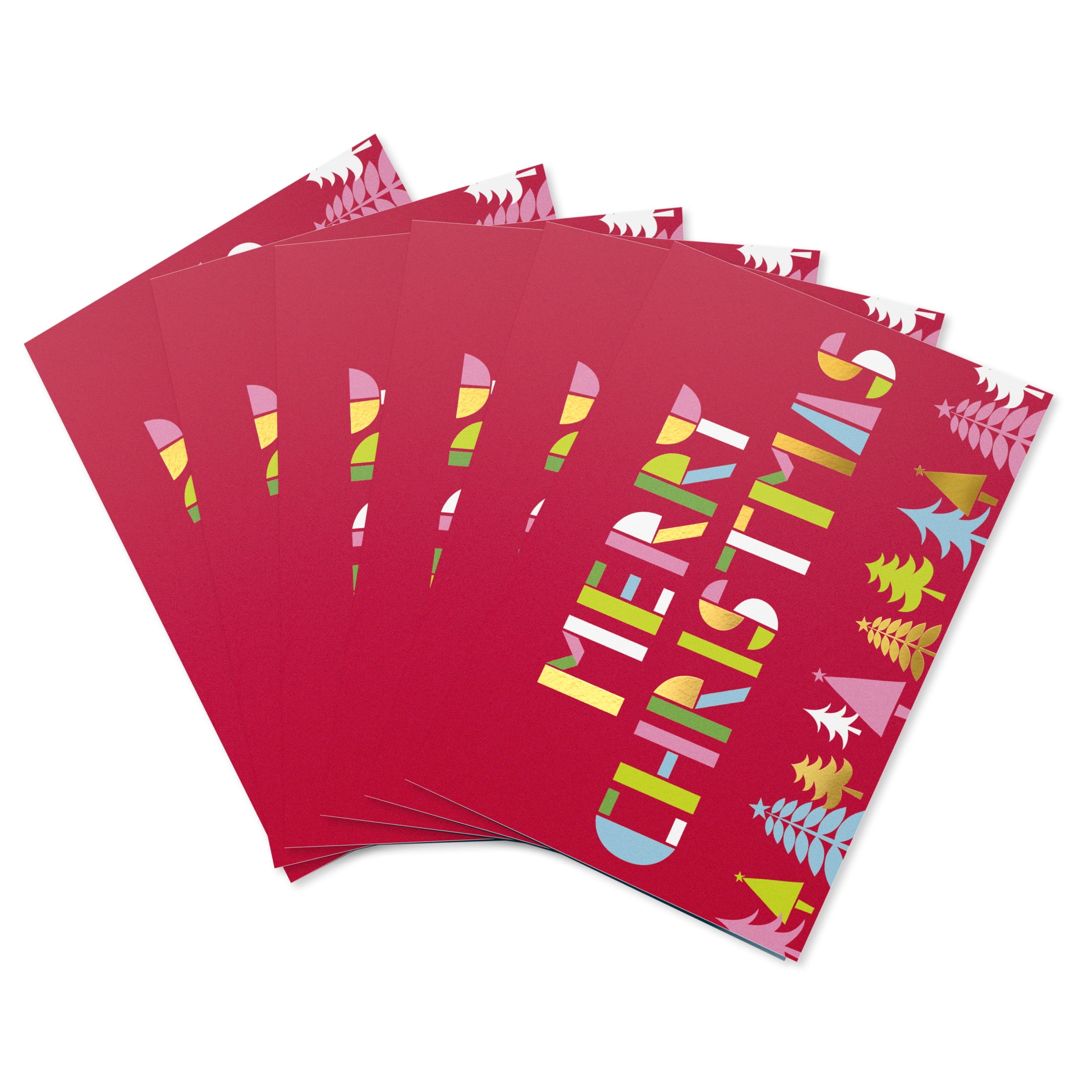 American Greetings Christmas Card Bundle, Sending Smiles (6-Count)