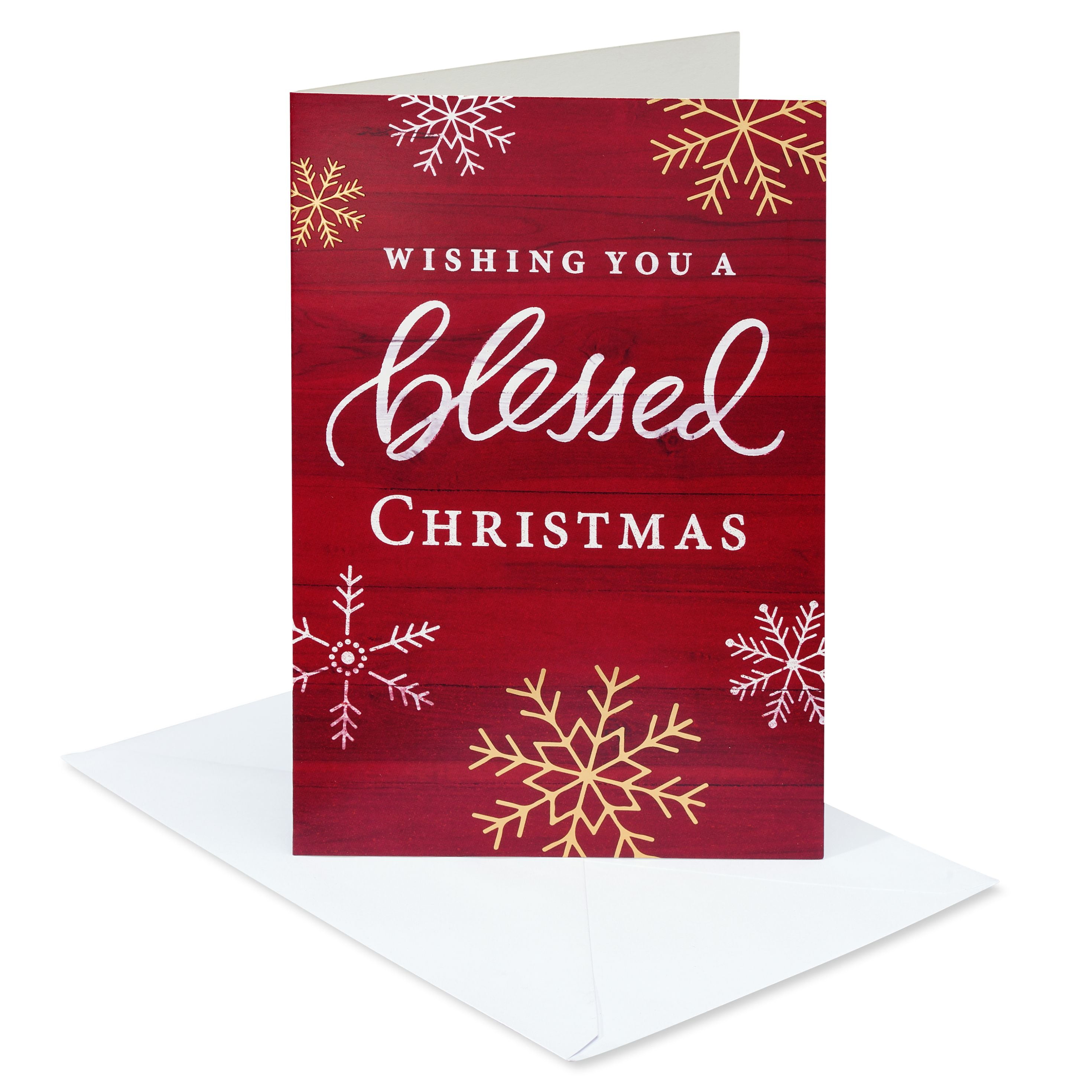 American Greetings Christmas Card Bundles with Envelopes, Blessed (8
