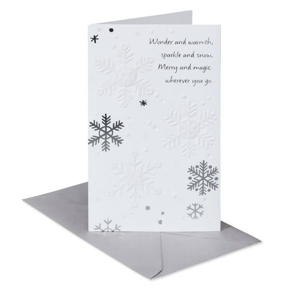 American Greetings Christmas Card Money & Gift Card Holder (Warm and Merry)