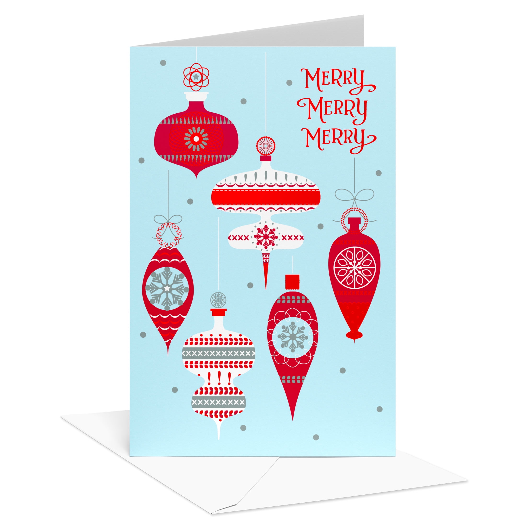 American Greetings Christmas Card for Anyone (Merry Merry Merry)