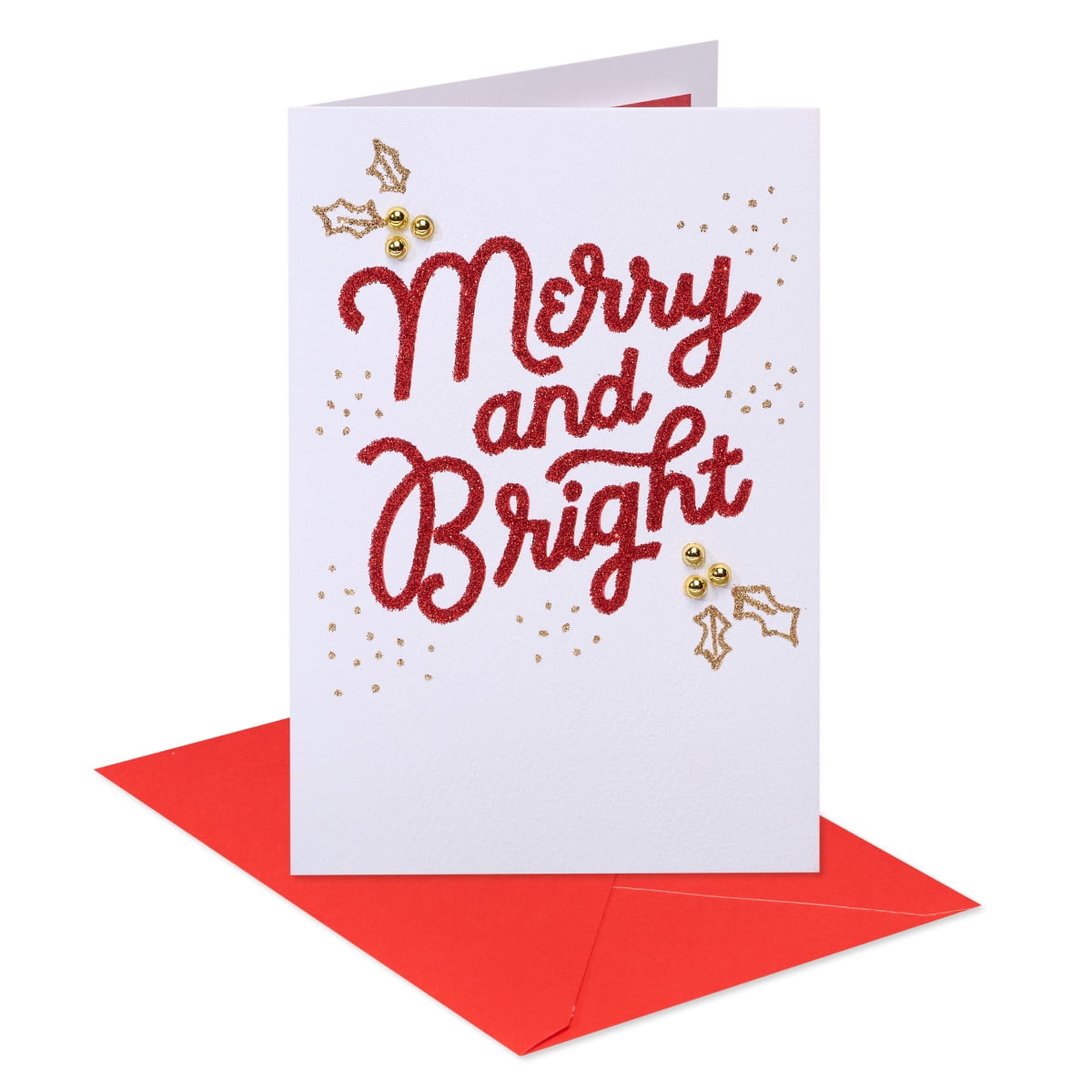 American Greetings Christmas Card for Anyone (Merry and Bright)