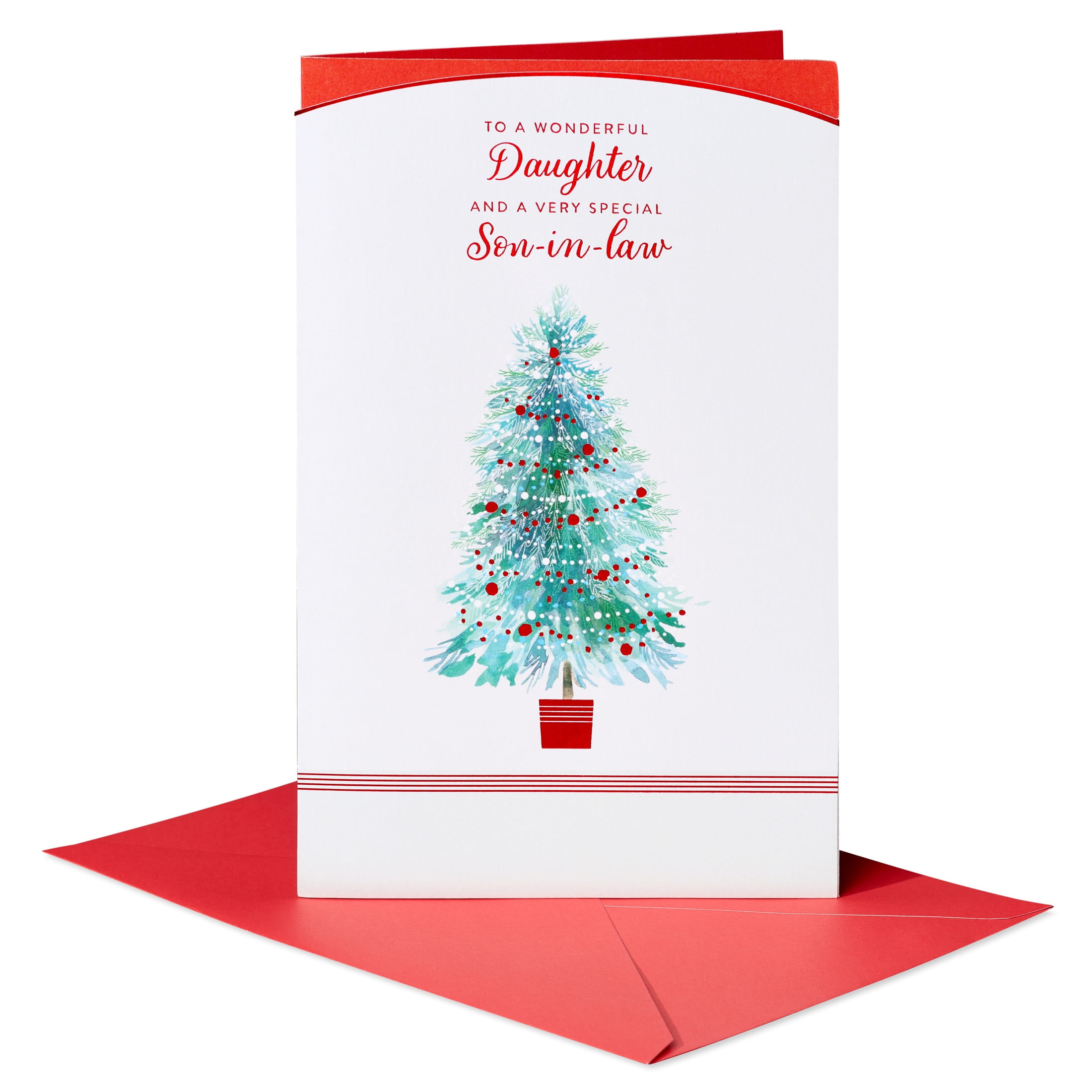 American Greetings Christmas Card for Daughter + Son-in-law (More Fun)