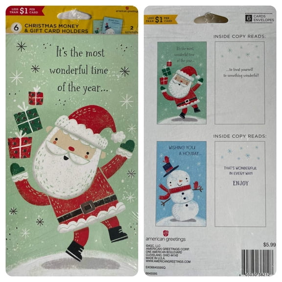American Greetings Christmas Cards