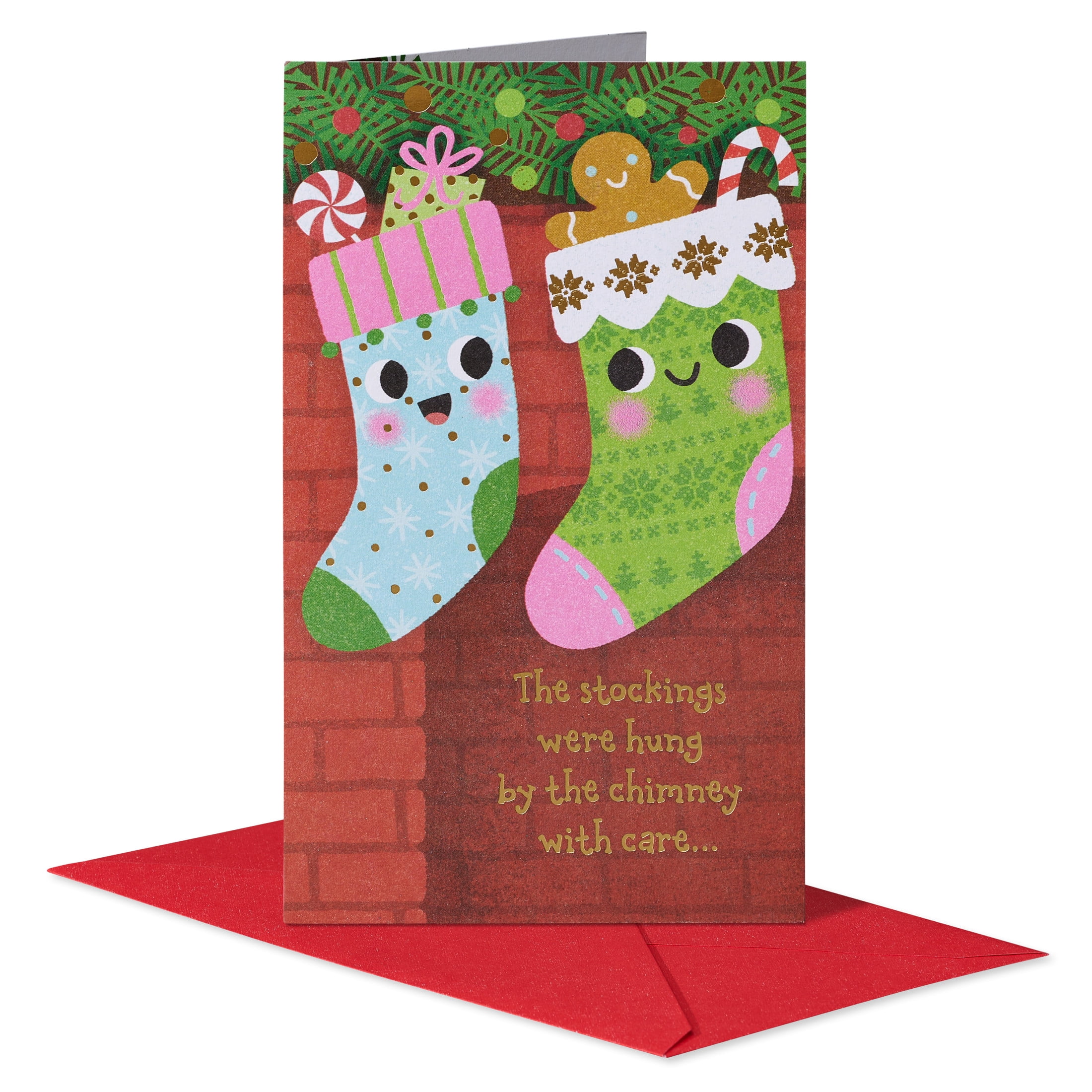 American Greetings Christmas Money/Gift Card Holder for Kids (Jam Packed)