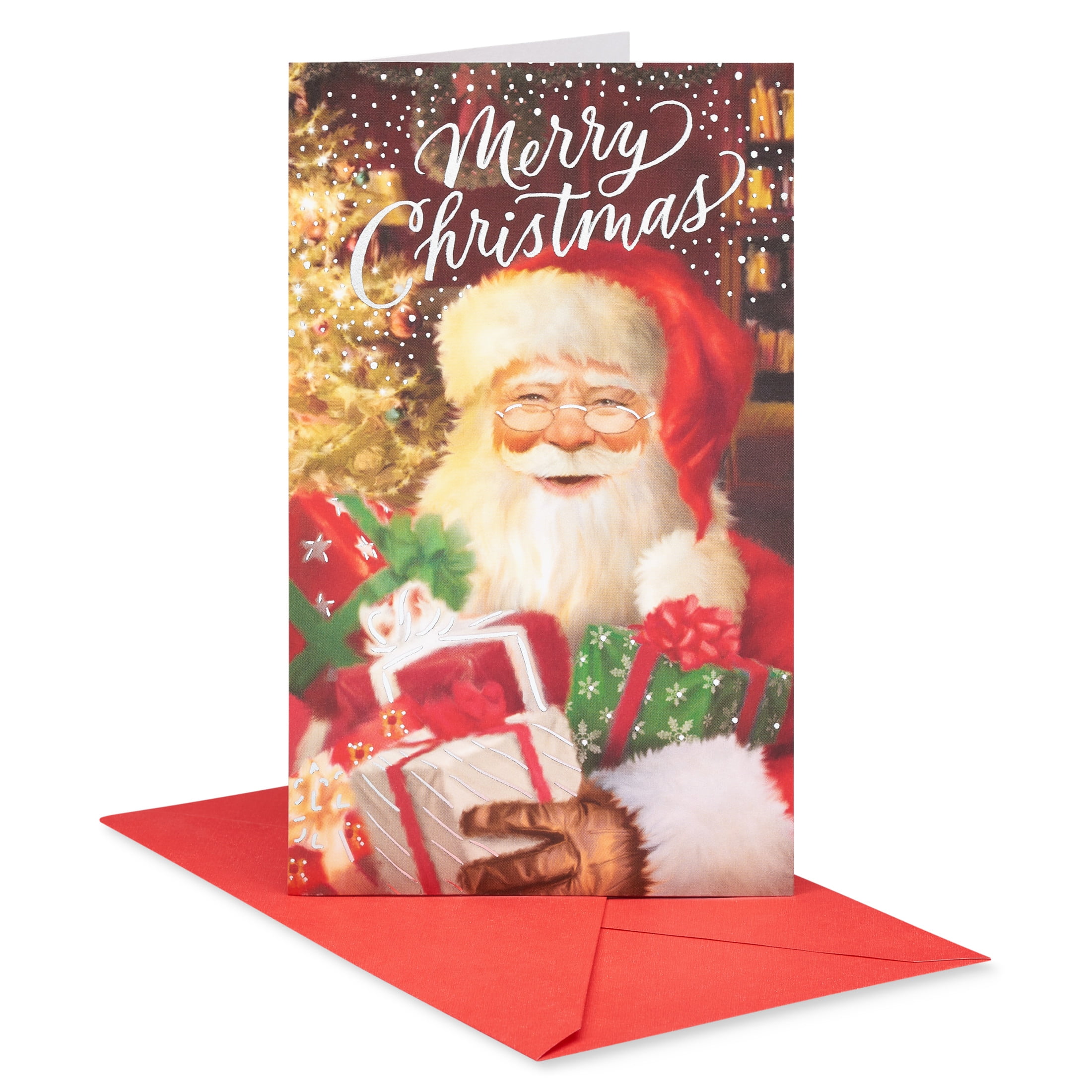 American Greetings Christmas Gift Card Holder - Jam-Packed With Jolly Design