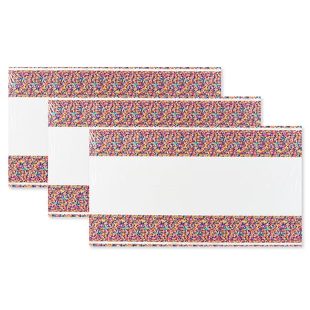 American Greetings Confetti Birthday Party Supplies, Plastic Table Cover (3-Count)