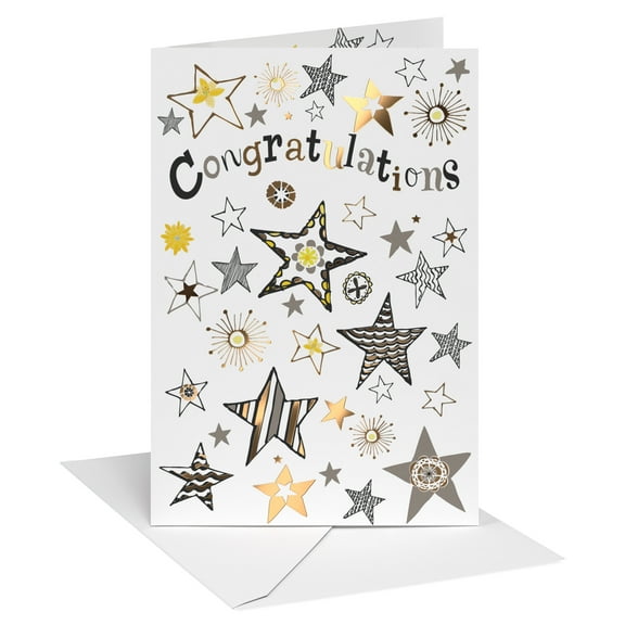 American Greetings Congratulations Card (Celestial Shine)