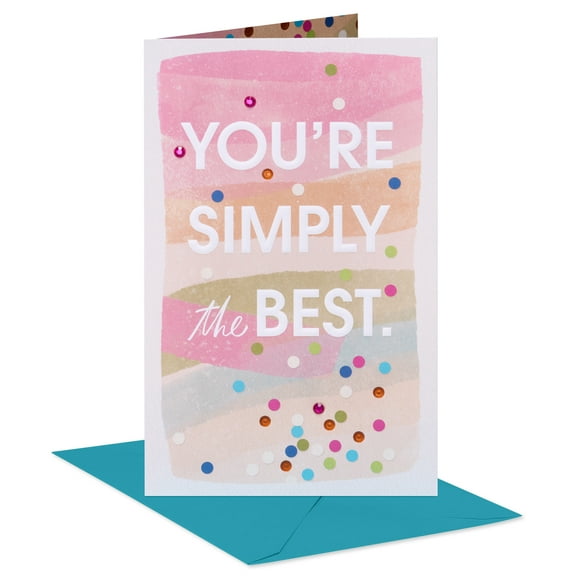 American Greetings Congratulations Card for Anyone (You're Simply the Best)