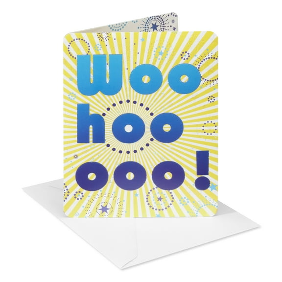 American Greetings Musical Congratulations Card for Anyone (Bright Celebration)