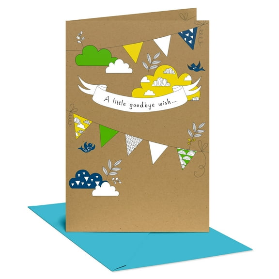 American Greetings Goodbye Card for Anyone (A Little Goodbye Wish)