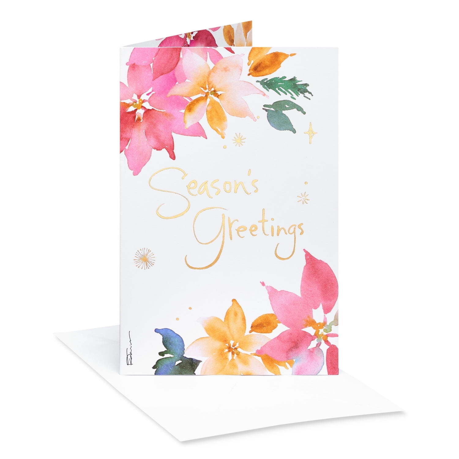 American Greetings Deluxe Blank Christmas Cards Boxed with Envelopes by ...