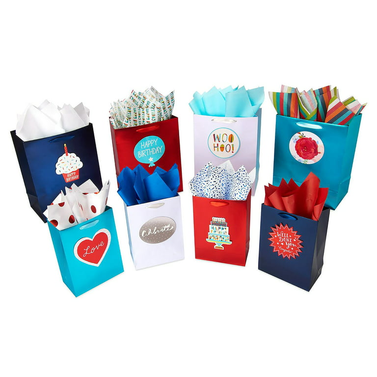American Greetings Design Your Own Gift Bag, Tissue Paper/Adhesive Attach Kit
