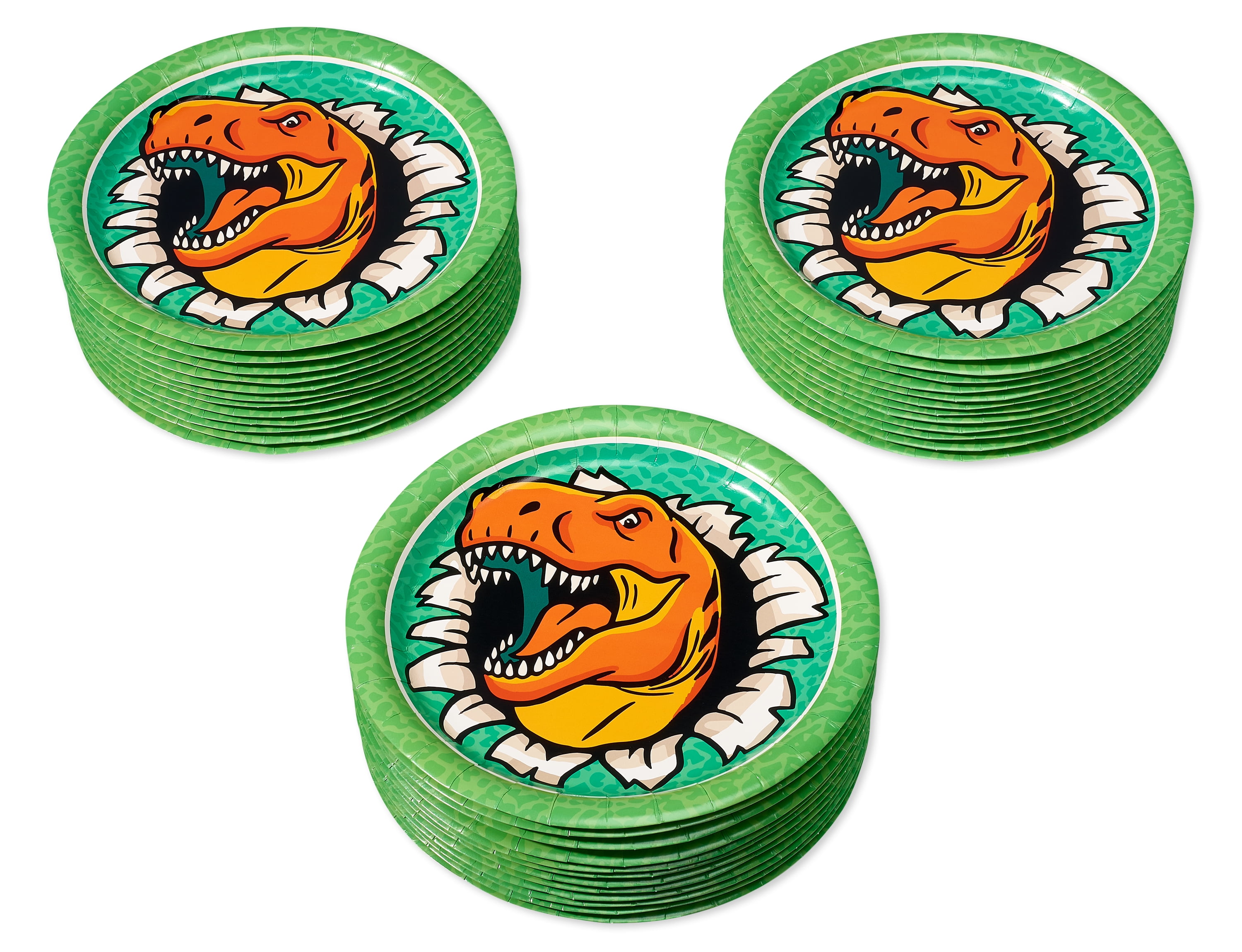 American Greetings Dinosaur Birthday Party Supplies, Dinner Plates (36-Count)
