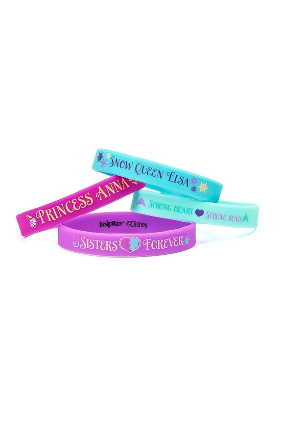 American Greetings Disney Frozen Rubber Bracelets, 4-Count