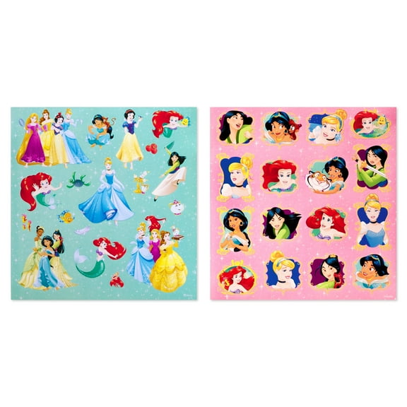 American Greetings Disney Princess Sticker Pad (170-Count, 10-Sheets, 2-Designs)