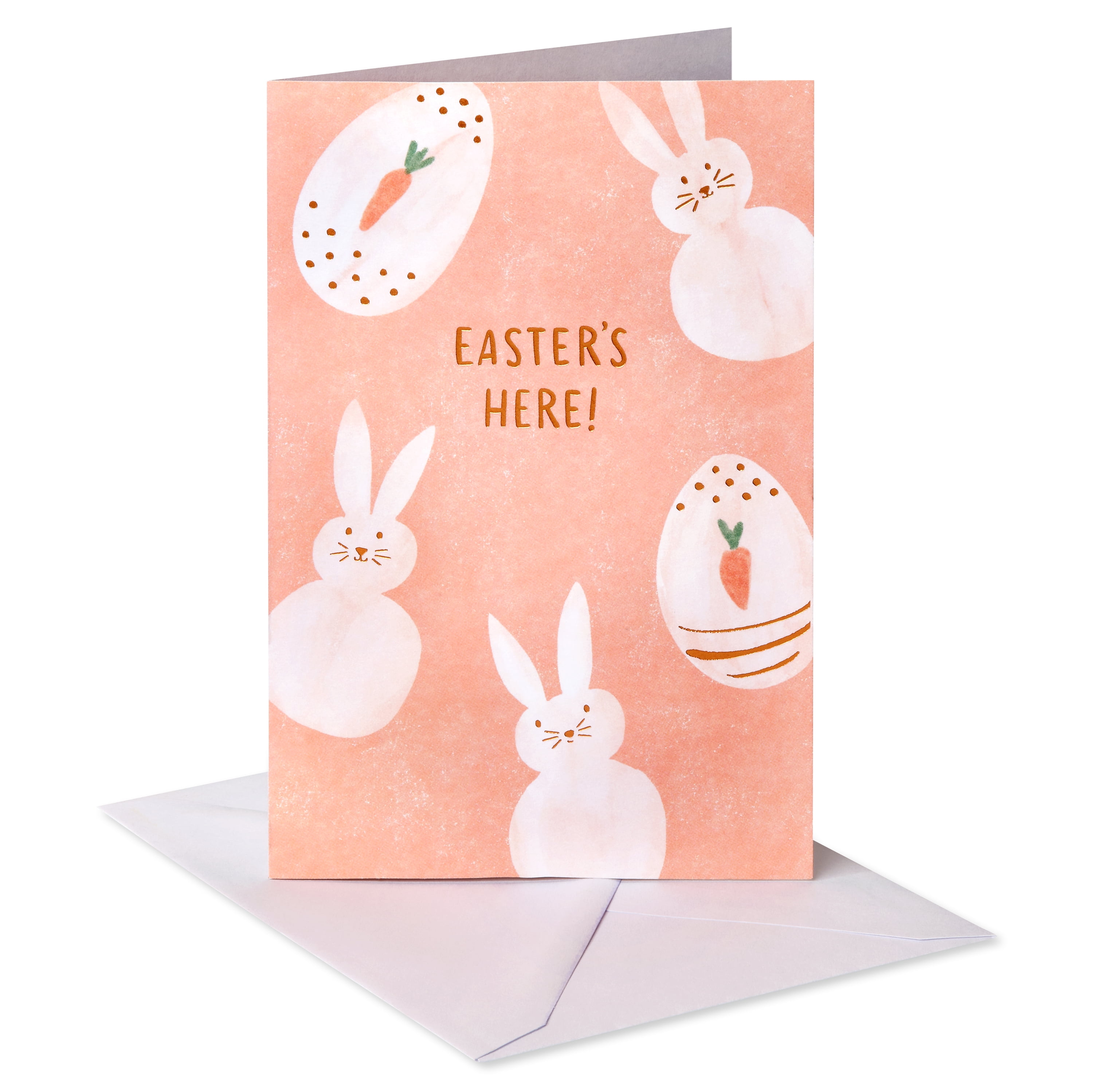 American Greetings Easter Card Pack, Easter Bunny (6Count)